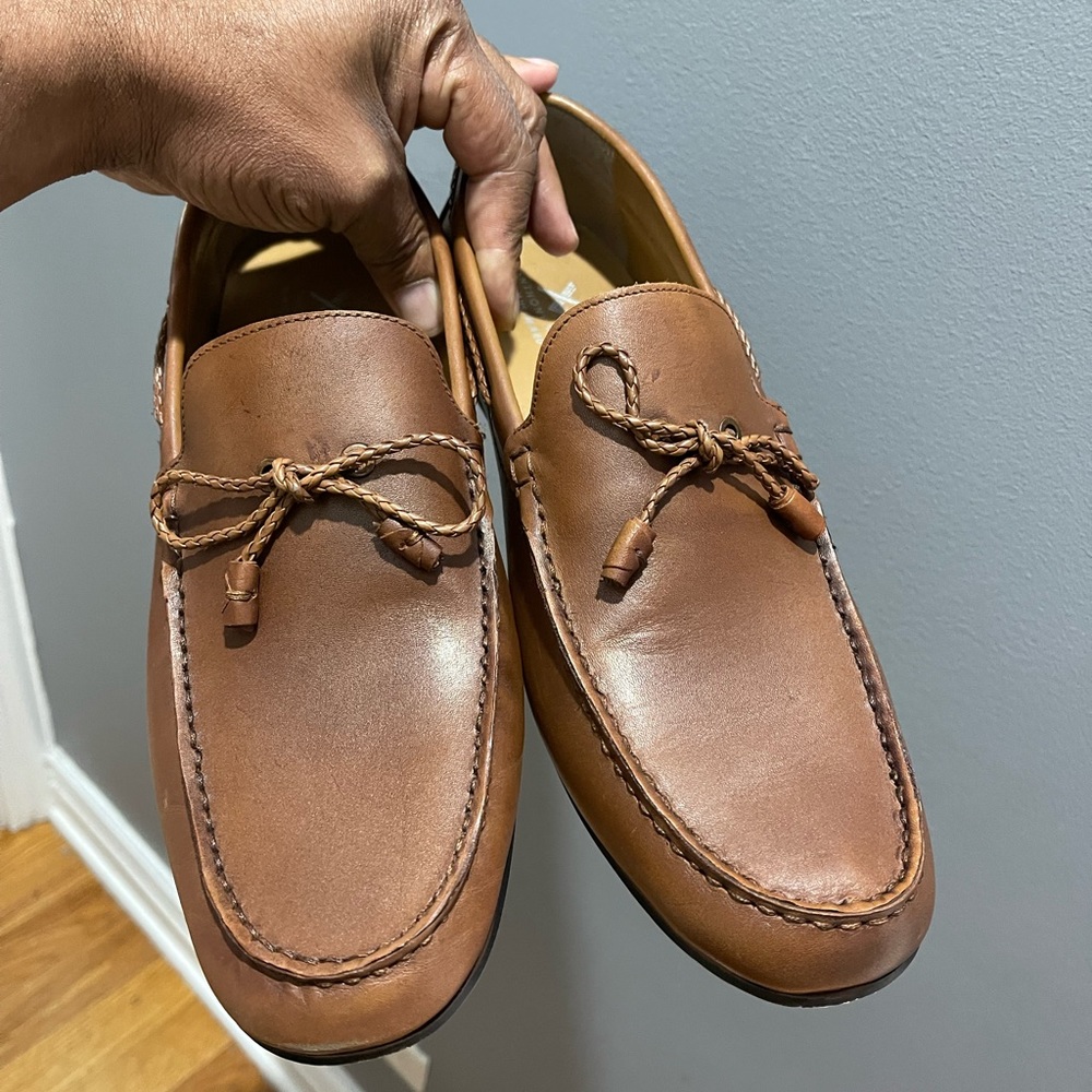 Anthony Veer brown Loafers with style detail Sz 46 (13)